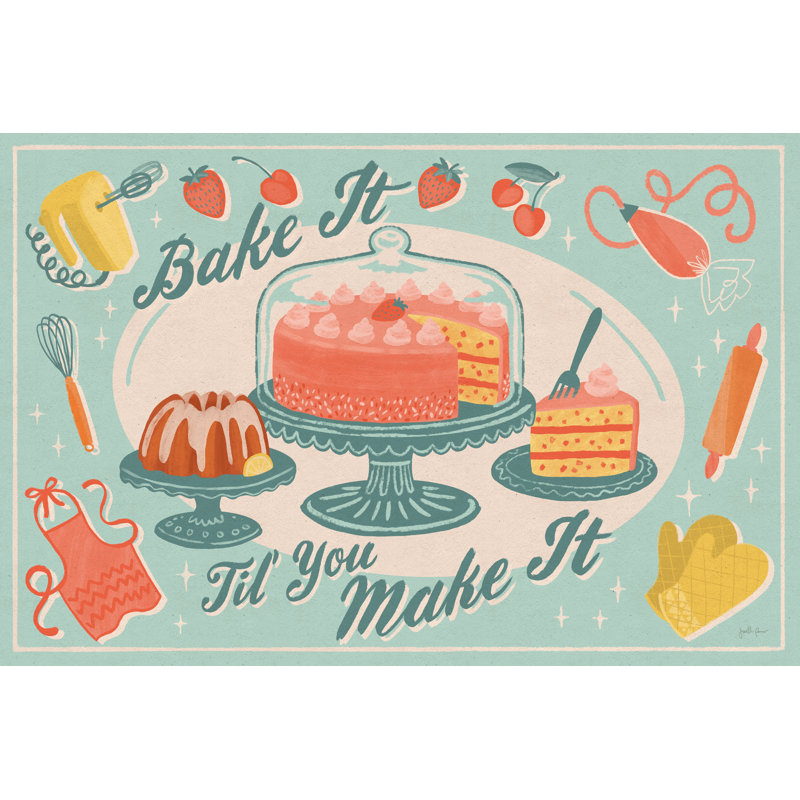 Fresh Baked I 1 Piece Wrapped Canvas Wall Art, 20cm H x 30cm W
