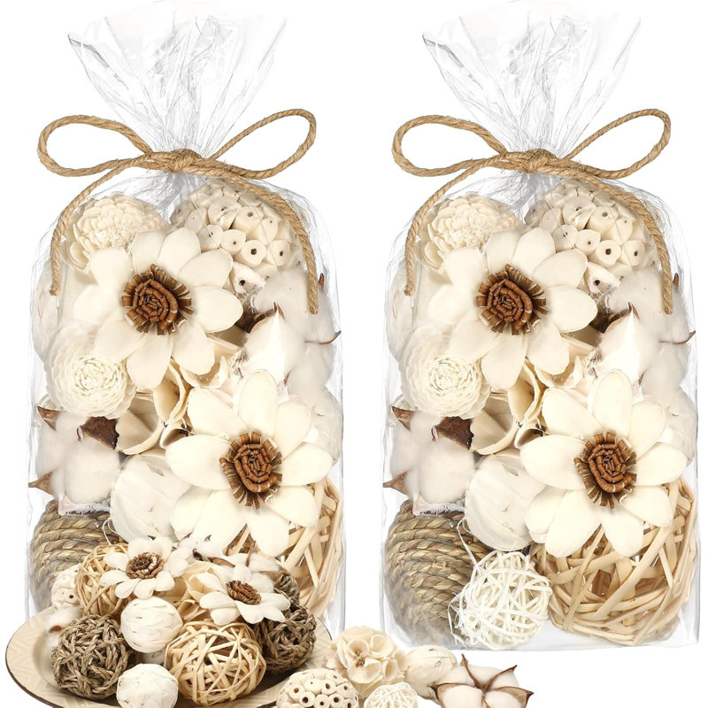Ensemble de 2 boules décoratives Potpourri