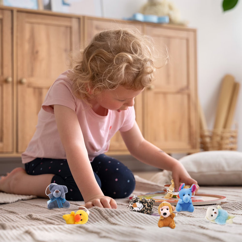 36 petits animaux en peluche en vrac, petits jouets en peluche, cadeaux de fête pour enfants, garnitures de pinata, prix de carnaval, cadeaux de cadeaux pour les étudiants, fournitures de fête d'anniversaire