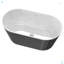60.01" Acrylic Freestanding Soaking Bathtub