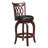 Alyn Swivel Upholstered Counter Stool with Solid Wood Frame-775466384
