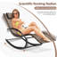 Chaise longue à bascule courbée avec coussin Blizzard-1828608701