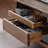 Design sense simple retro style TV cabinet