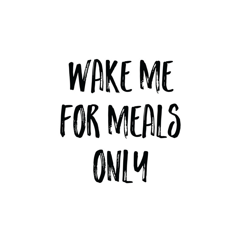 Meals Only - Wrapped Canvas Print, 76cm H x 76cm W x 3.8cm D