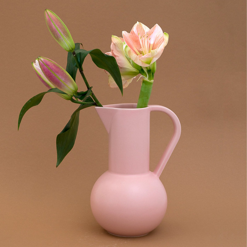 Strøm Jug by Nicholai Wiig-Hansen, Coral Blush, 50.72 oz