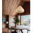 21-Inch 1-Light Natural Rattan Pendant