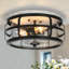 Plafonnier encastré 3 lumières 12,2 po