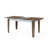 Modern Extendable Dining Table, Walnut & White Finish, 55.1 x 29.5 x 31.5 inches (Extends to 68.9 in) | 100% Melamine Coated Particle Board, Durable Particle Board Legs | Stylish & Functional for Dining Rooms-523011154