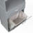 Tall Bathroom Cabinet with Laundry Basket-592302702