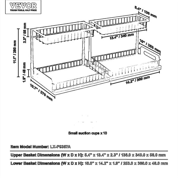 Dimensions du produit