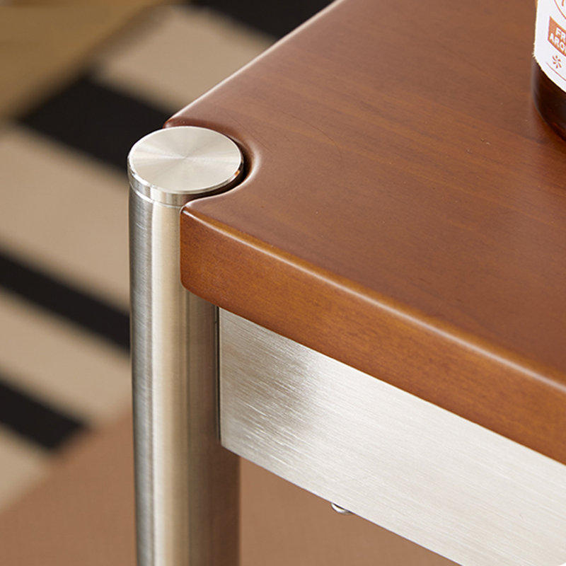 Table de salle à manger de style nordique Aathyn, H 29,52 po x L 55,11 po x l 31,49 po