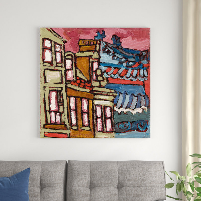 Chinatown III, H 36 po x l 36 po x P 1,25 po