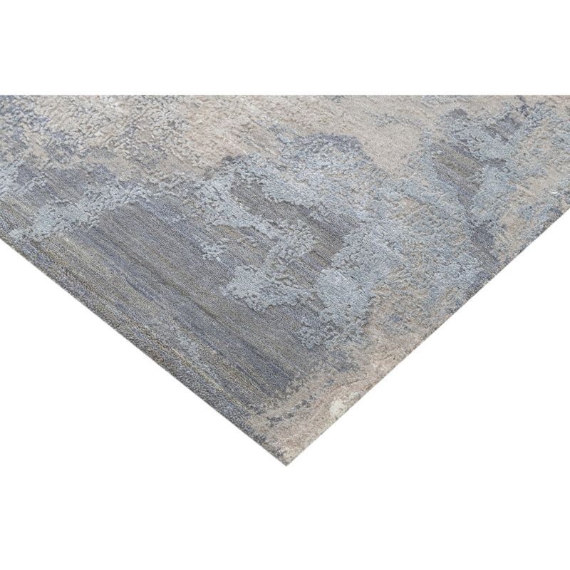 Tapis rectangulaire noué à la main, Rectangle 12 pi x 15 pi