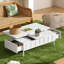 [Vidéo fournie] Table basse à plateau relevable VIBE HAUS avec tiroirs, table centrale moderne avec plateau pliable, table basse réglable multifonctionnelle avec compartiment de rangement caché pour le salon-1617892898