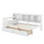 Lit de jour simple avec rangement 3 armoires et 2 tiroirs-1593151082