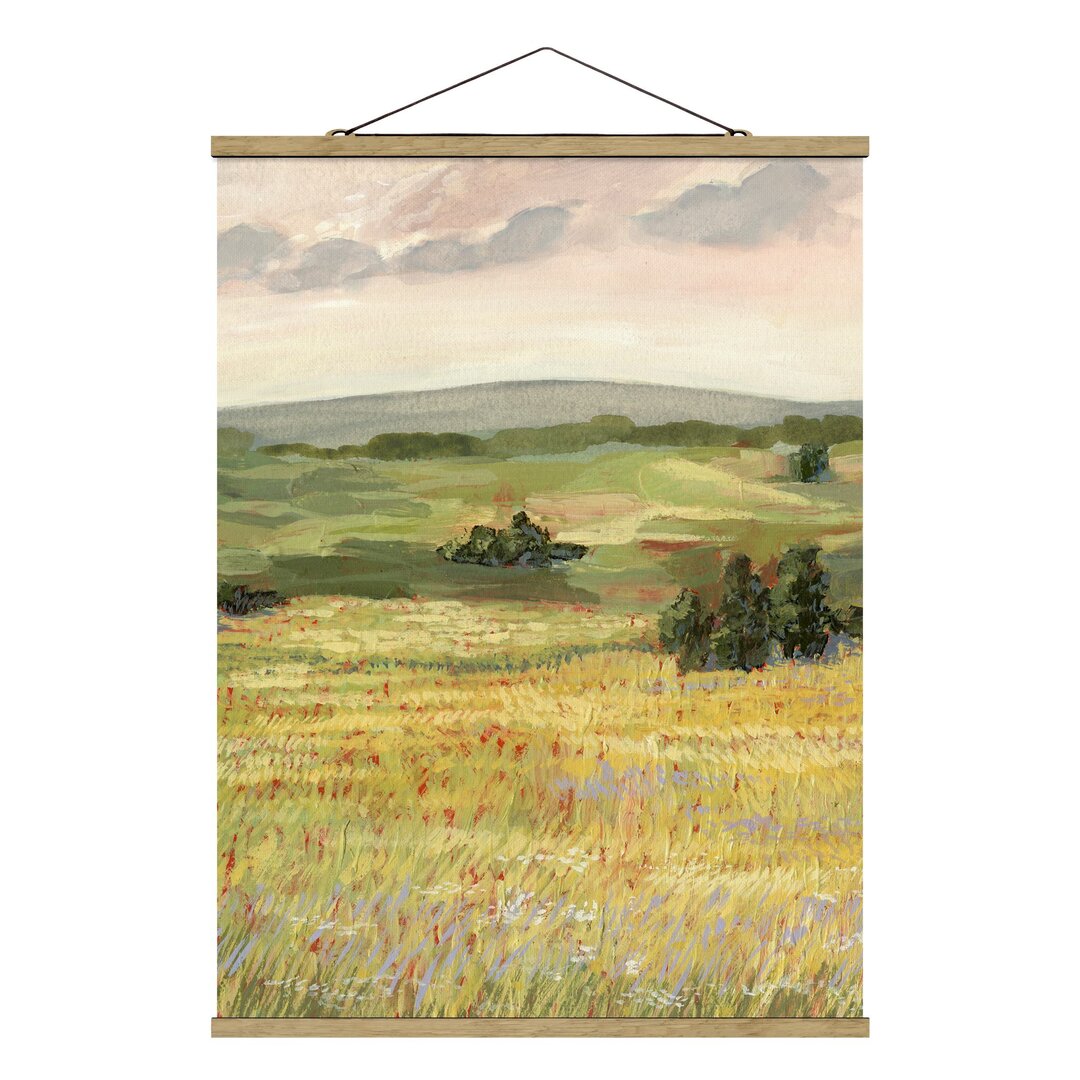 Gerahmtes Wandbild Meadow In The Morning I