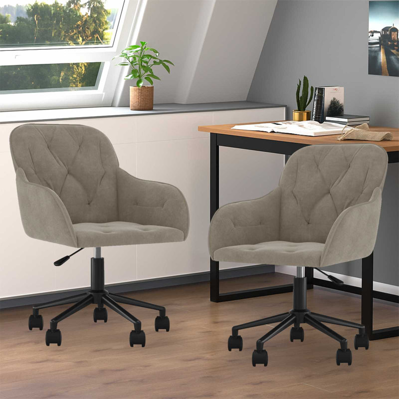 Office Chair, Light Grey