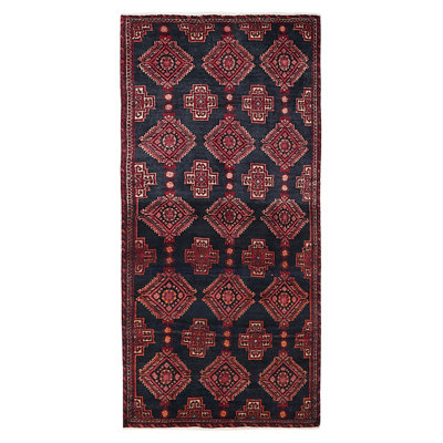 Teimani Navy Rug 3'3" x 7'0"