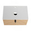 Meuble-lavabo mural flottant 30 po avec comptoir en pierre artificielle (lavabo non inclus)-134531231