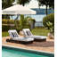 Gillian Steel and Rope Chaise Lounger-1383538664