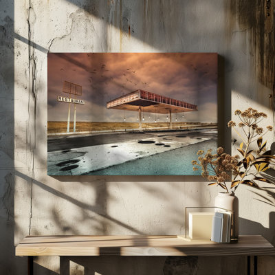 Gaz Bar Canvas Print