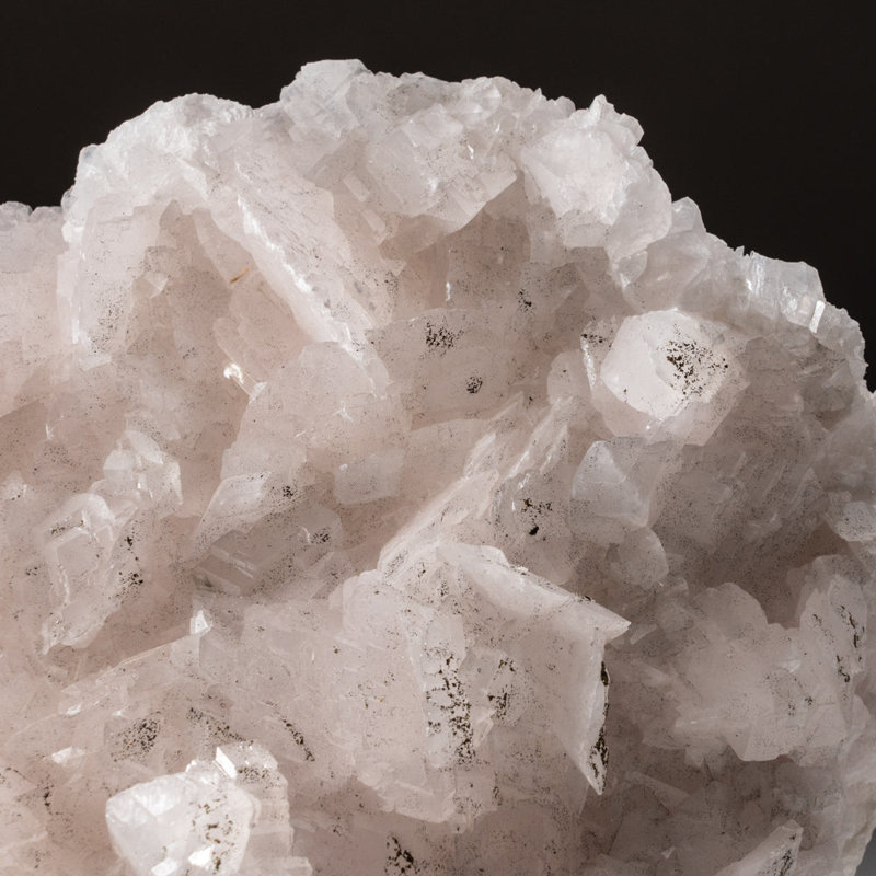 Polished Manganoan Calcite Cluster