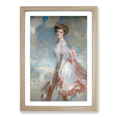 Portrait of a Lady by John Singer Sargent - Picture Frame Painting on MDF
