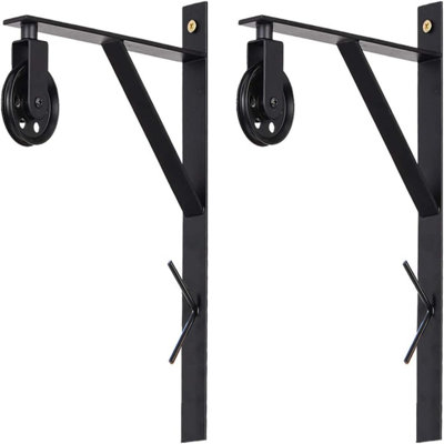 Wall Mount Bracket And Pulley Hanging Lighting