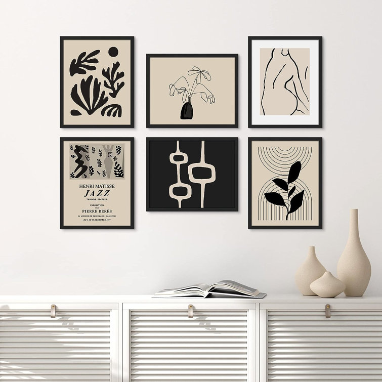 Signable Picture Frame by Genius Magic Modern Black Wall Decor W Signature Matte