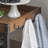 Kitchen Cart With Locking Casters, 30.5"W X 18.13"D X 36.25"H, Rustic Industrial Design, Black Metal Frame & Walnut Finish