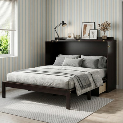 Versatile Murphy Bed with Multiple Functional Features
