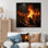 «Judaism Bonfire Blaze Friery Wilderness Luminescence II», reproduction sur toile