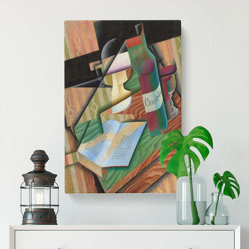 Le Livre by Juan Gris - Wrapped Canvas, 50cm H x 35cm W x 3cm D
