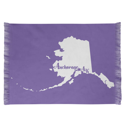 Tapis de zone mauve alaska ancrage