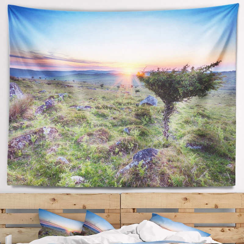 Polyester Tapestry, 50" H x 60" W