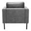 Faux Leather Armchair-553122533