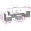 Vidaxl Garden Sofa Set Beige