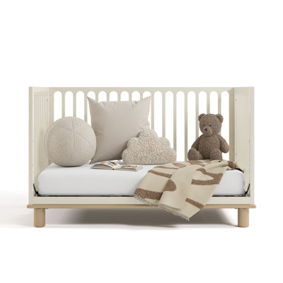 Sicily 3-In-1 Convertible Crib With Mattress