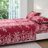 Foliage Microfiber Floral Sheet Set-197090172-197090148