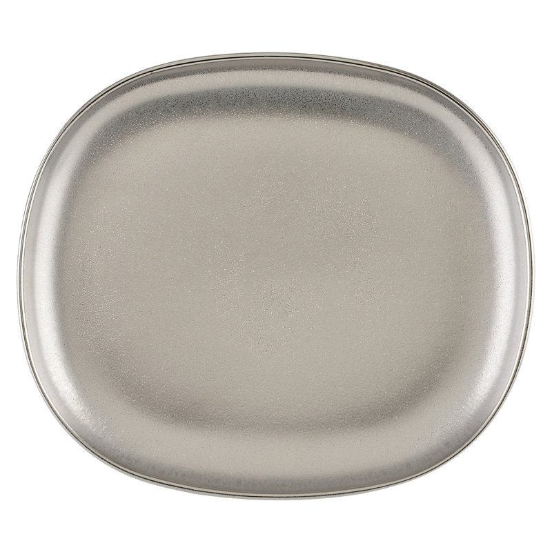 Bouscat Ora Dinner Plate, Silver