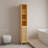 Natural Bamboo Large Capacity Thin And Tall Cabinet