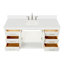 Magnolia Bath Vanity Rectangular Basin S061SWQ-1670622110