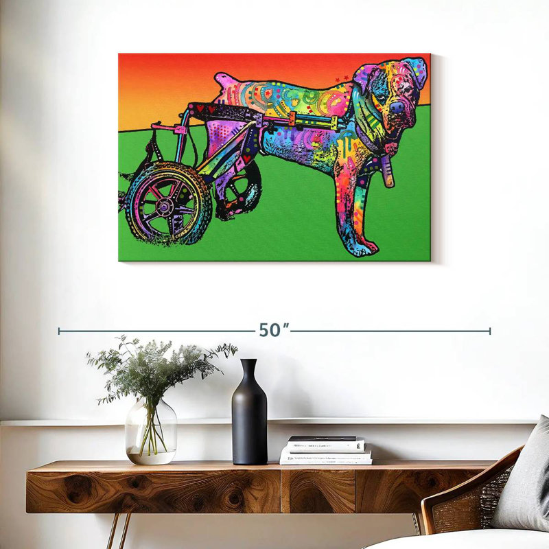 Brampt Ospa On Wheels, 24" H x 36" W