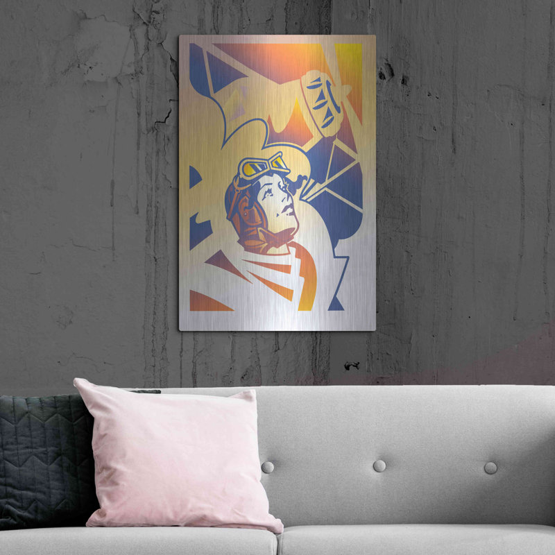 "Amelia Erhart" par David Chestnutt, H 36 po x l 24 po