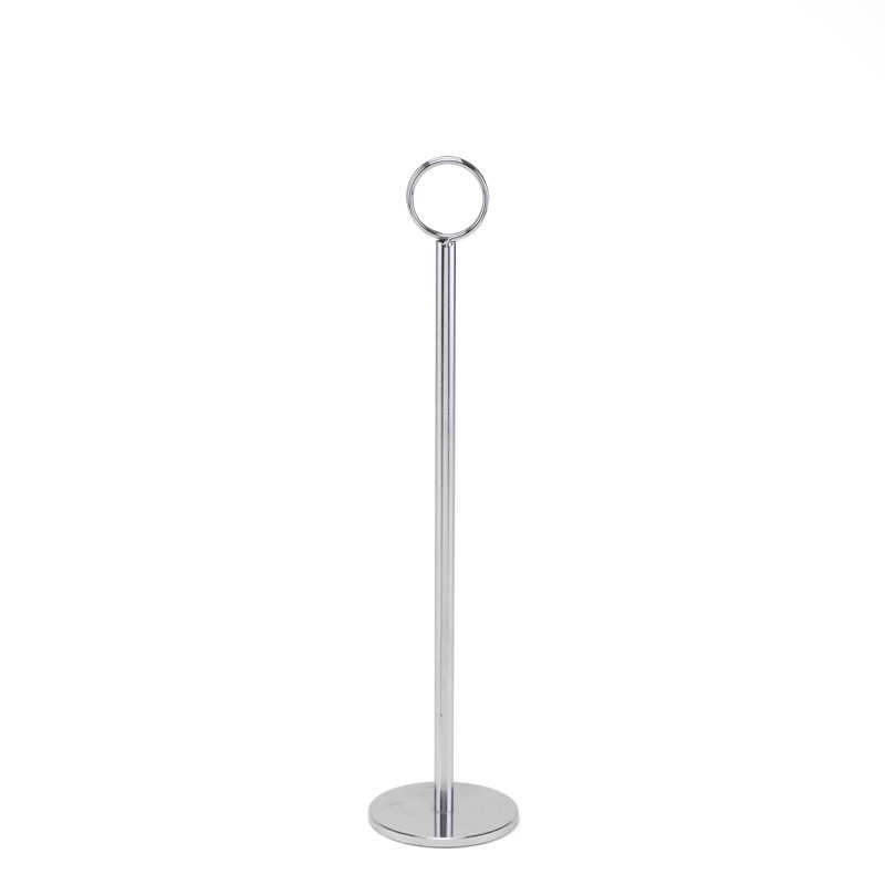 Support à numéro de table, H 12 po x l 2,75 po x P 2,75 po