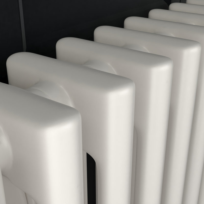 Horizontal Traditional Colosseum Radiator, 60 x 76cm 3 Column