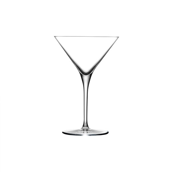 Libbey Z Stem Martini Cocktail Glasses Set of 4 Clear Glass 9 oz Funky  Crooked