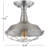 Saldana Semi Flush Mount-284686178