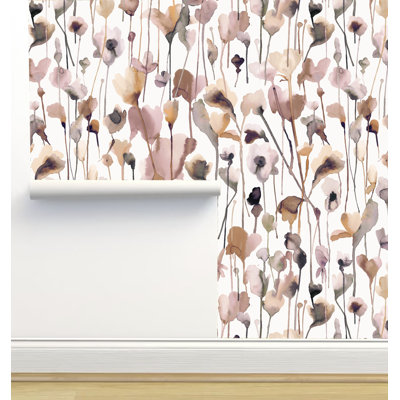 Rouleau de papier peint à peler et coller Ninola Designs L 12 pi x l 2 pi