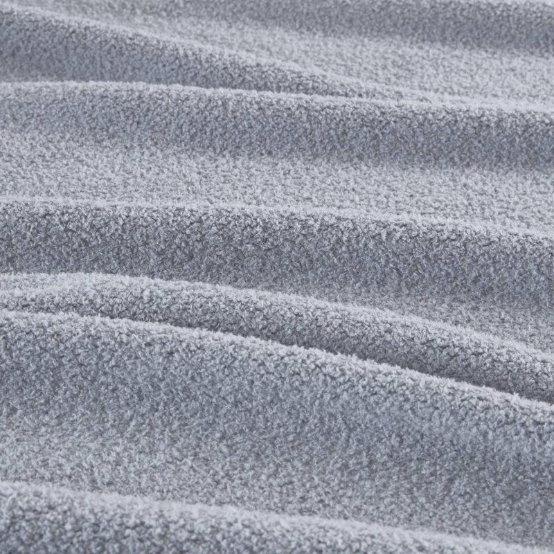 1 couverture pour lit simple gris PCS, Gray, Lit simple
